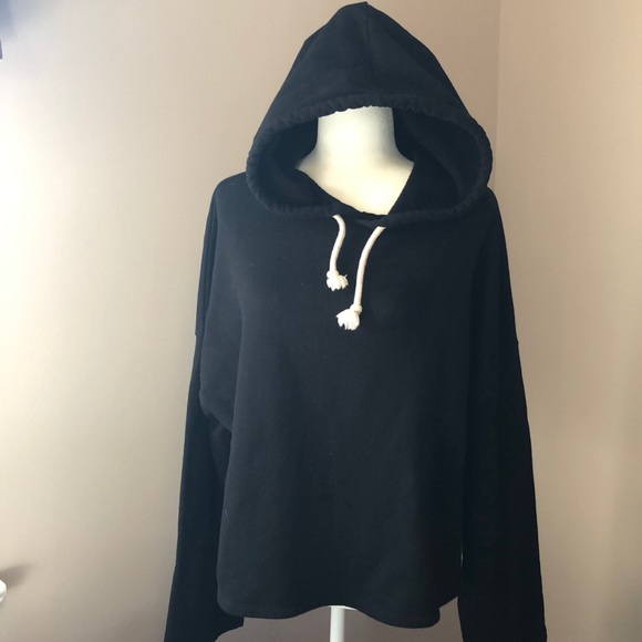 Zara Tops - Zara Trafaluc Boyfriend Hoodie (Black Large)